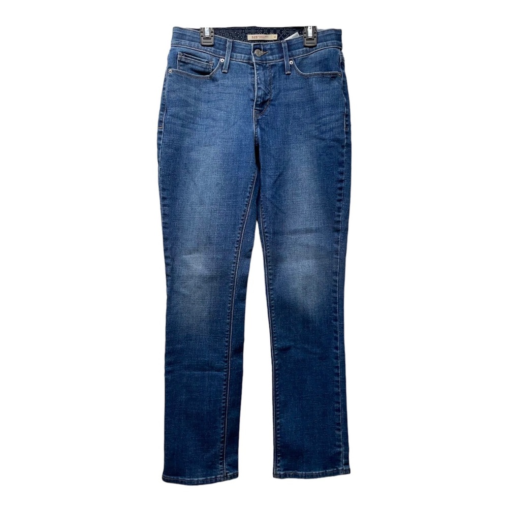 Levi's 525 Perfect Waist Women's Size 4 Blue Jeans Denim Pants Cotton 29 Inseam